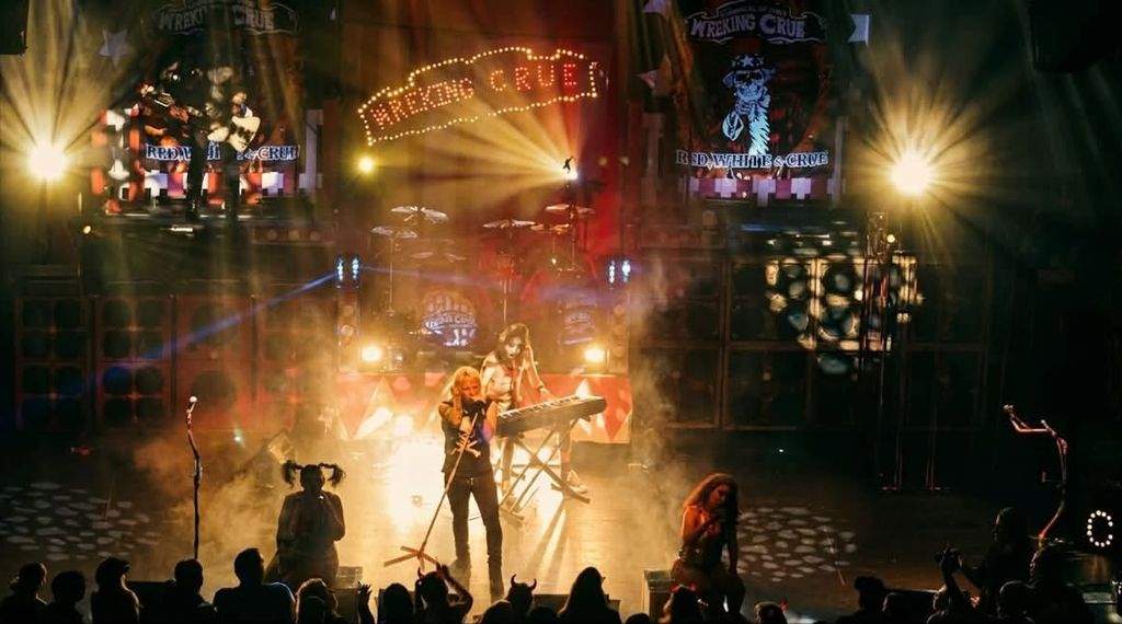 Wreking Crüe live, shot by GSP Studio