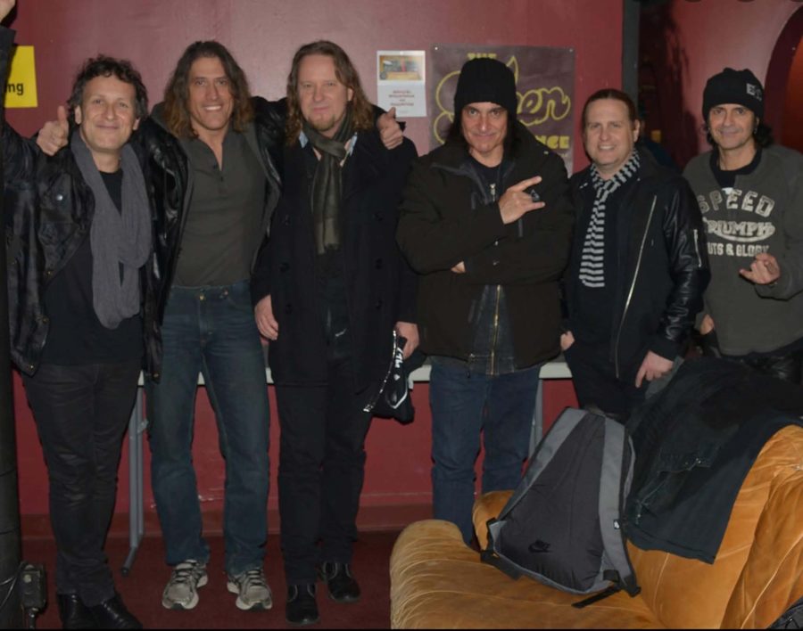 George S. Pogacich with vivian campbell (def leppard, dio) and vinny appice (dio)