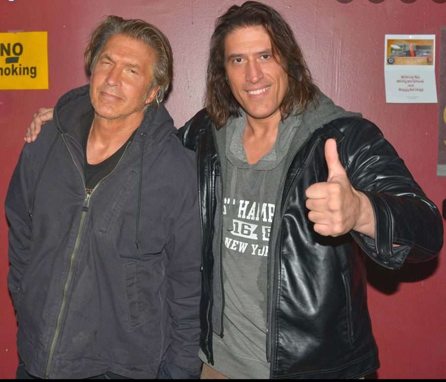 George S. Pogacich with george lynch (dokken, lynch mob)
