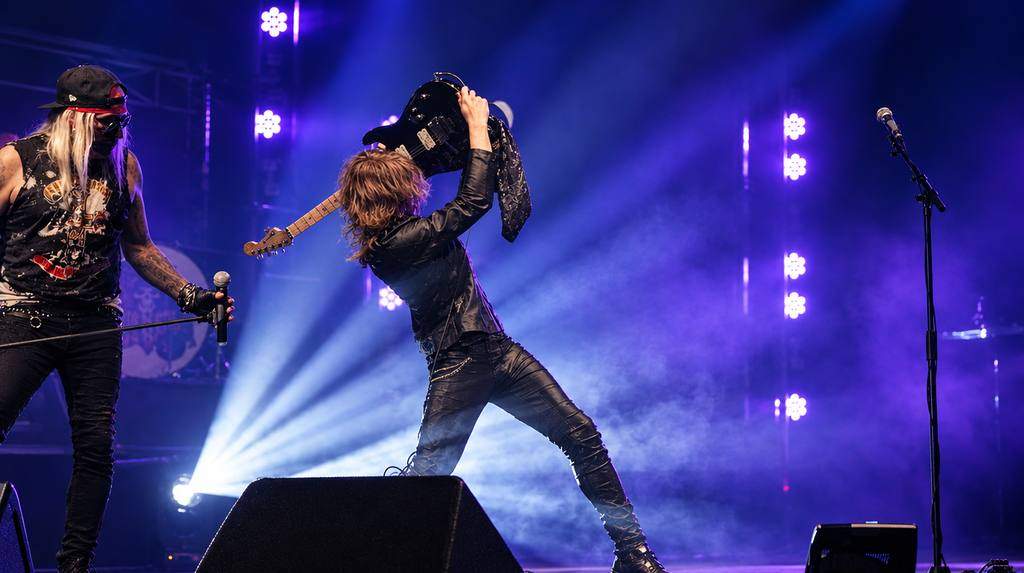 Hair Nation live, shot by GSP Studio