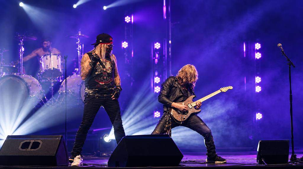 Hair Nation live, shot by GSP Studio