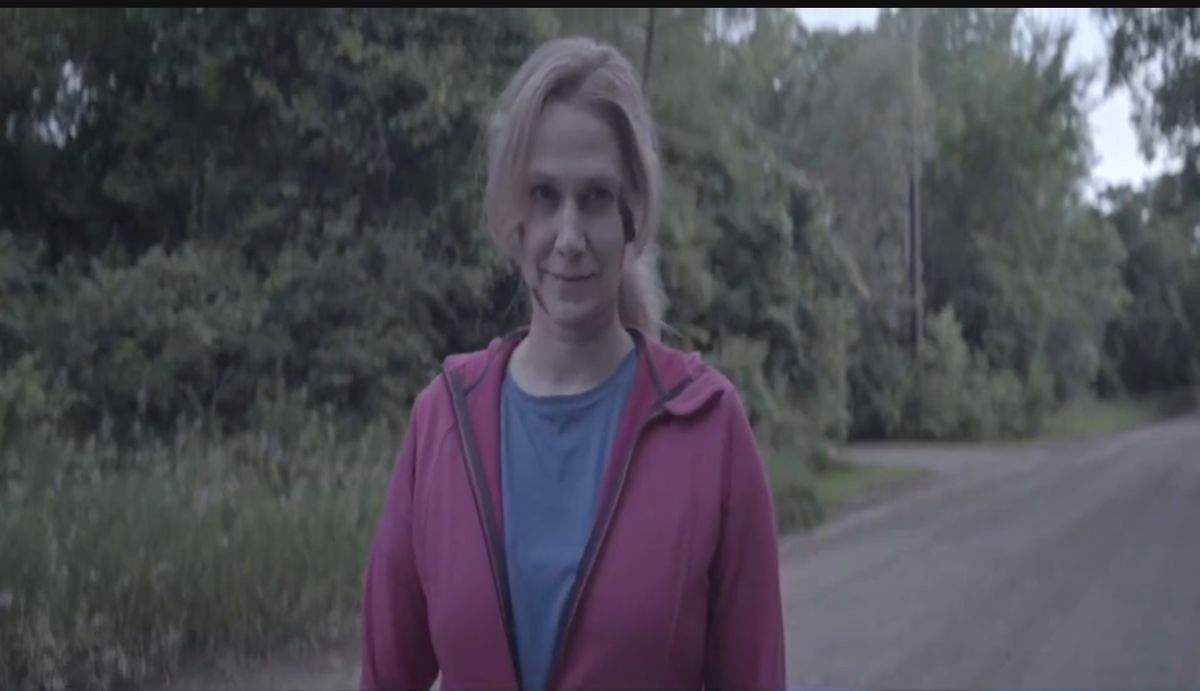 Original daytime footage before grading