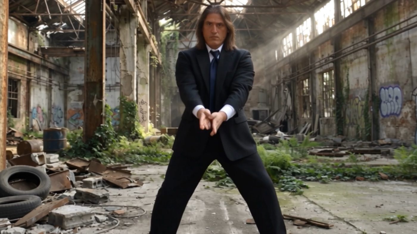 George S. Pogacich, ready stance
