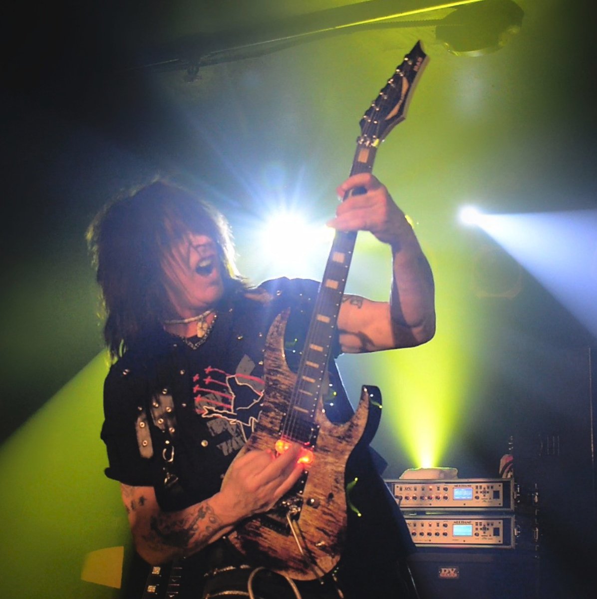 Michael Angelo Batio live, photographed by George S. Pogacich